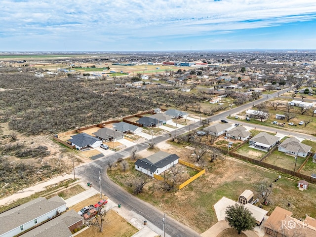 4815 Bowie St, San Angelo, TX 76903 - aerial perspective of suburban area