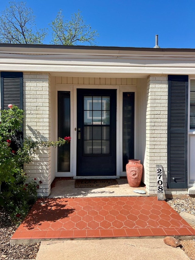 2708 A & M Ave, San Angelo, TX 76904 - entrance to property featuring brick siding