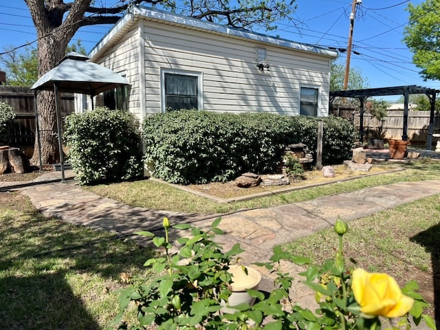 2708 A & M Ave, San Angelo, TX 76904 - view of property exterior featuring a gazebo