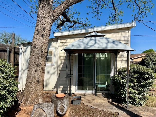 2708 A & M Ave, San Angelo, TX 76904 - back of property featuring a gazebo