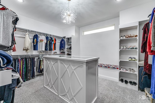 1609 Club House Ln, San Angelo, TX 76904 - walk in closet with carpet floors
