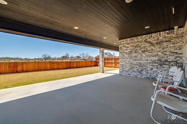 1609 Club House Ln, San Angelo, TX 76904 - view of patio / terrace