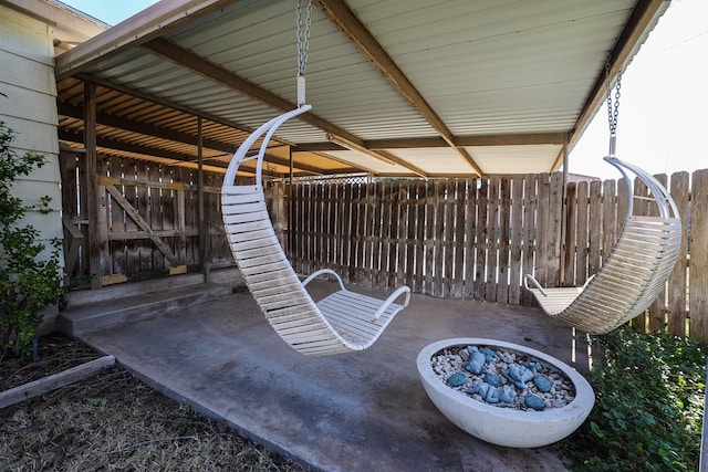 109 Live Oak Dr, Ozona, TX 76943 - view of patio / terrace featuring an exterior structure and an outdoor structure