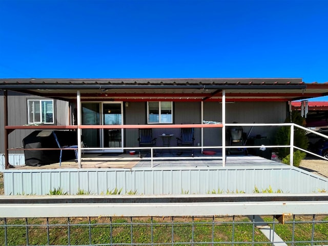 view of rear view of house