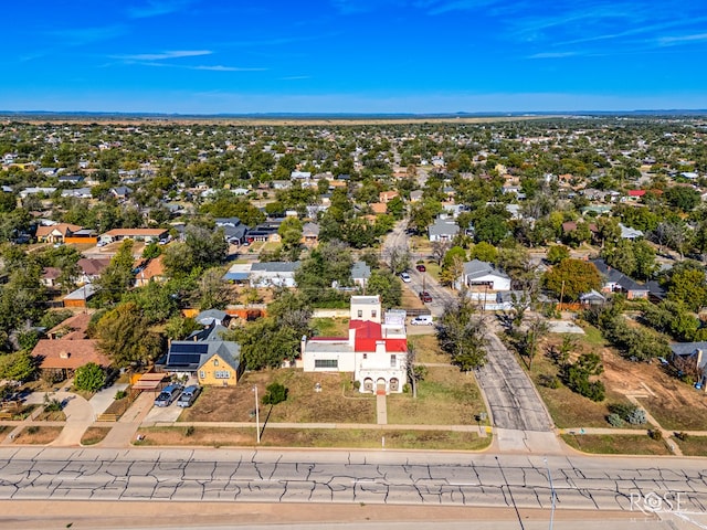 drone / aerial view