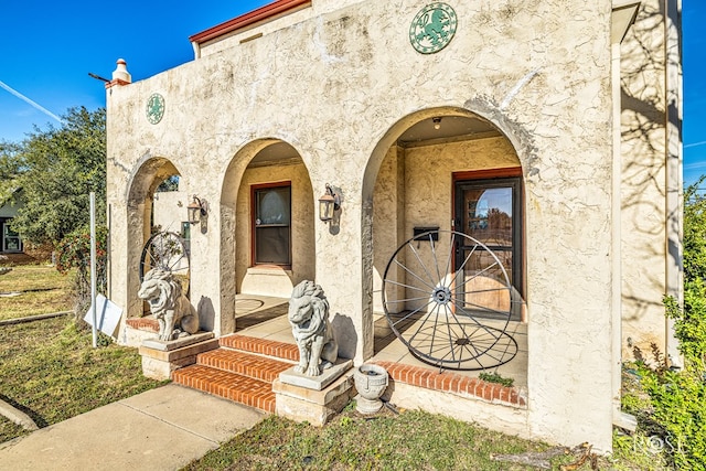 view of entrance to property