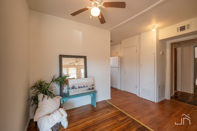 interior space featuring hardwood / wood-style flooring