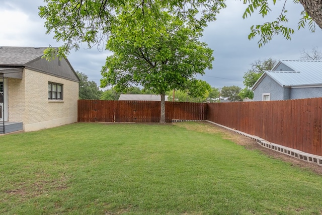 1905 Live Oak St, San Angelo, TX 76901 - view of yard featuring a fenced backyard