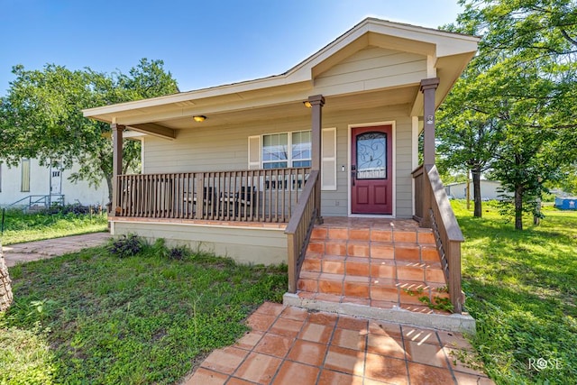 705 Fay St, Sonora, TX 76950 - view of front of house featuring a porch