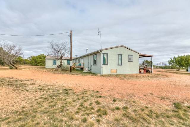 view of property exterior