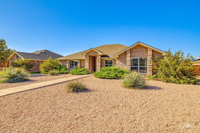 view of ranch-style home