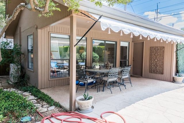 view of patio