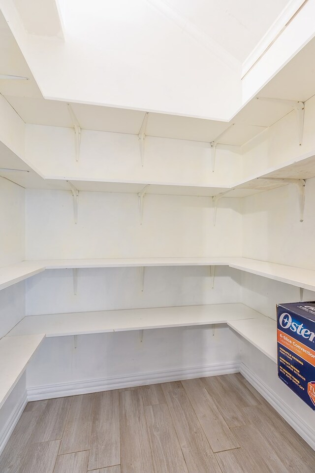 view of pantry