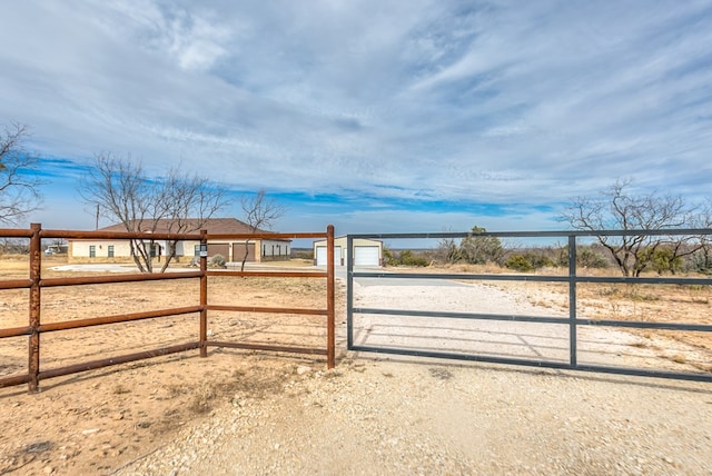 view of gate