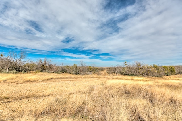 view of landscape with a rural view