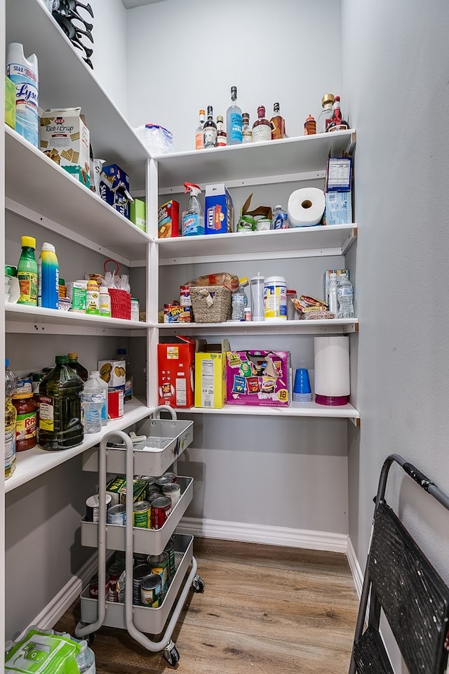 view of pantry