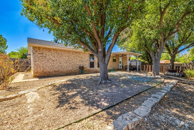 view of rear view of house