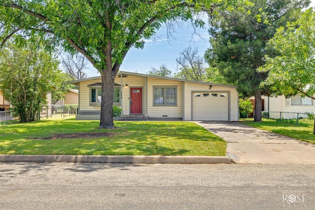117 Windham St, San Angelo, TX 76903 - view of front of home featuring a garage and concrete driveway