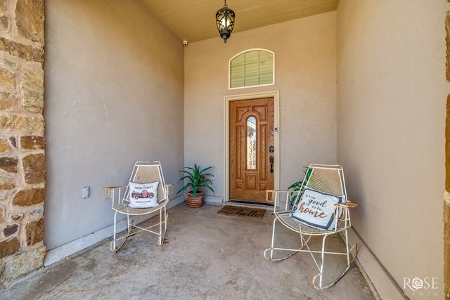 view of property entrance