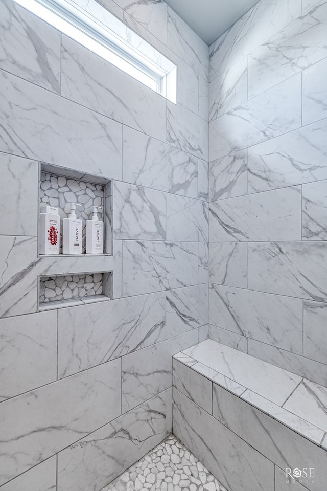4992 Silver Creek Pass, San Angelo, TX 76904 - full bathroom with a tile shower