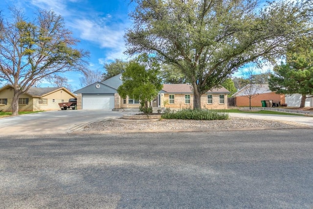 ranch-style house with a garage