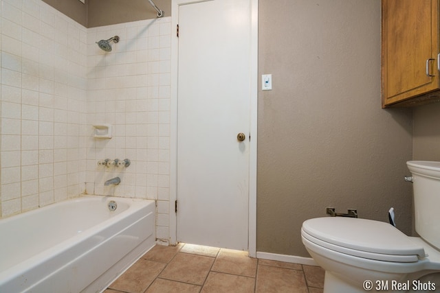 3317 Rockbrook Dr, San Angelo, TX 76904 - full bathroom with bathing tub / shower combination and tile patterned floors
