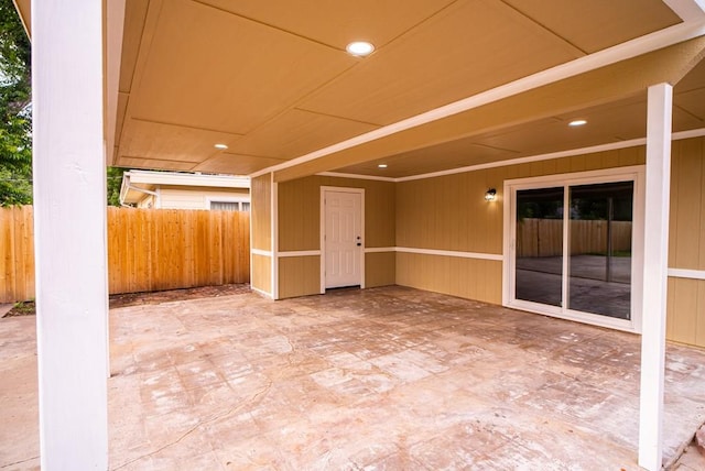 1521 S Jackson St, San Angelo, TX 76904 - view of patio featuring fence