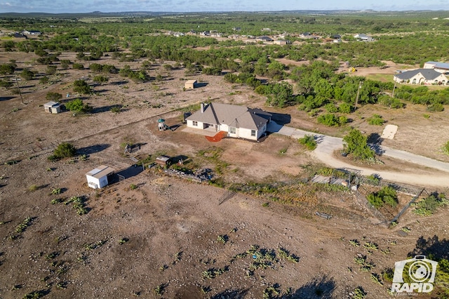 drone / aerial view