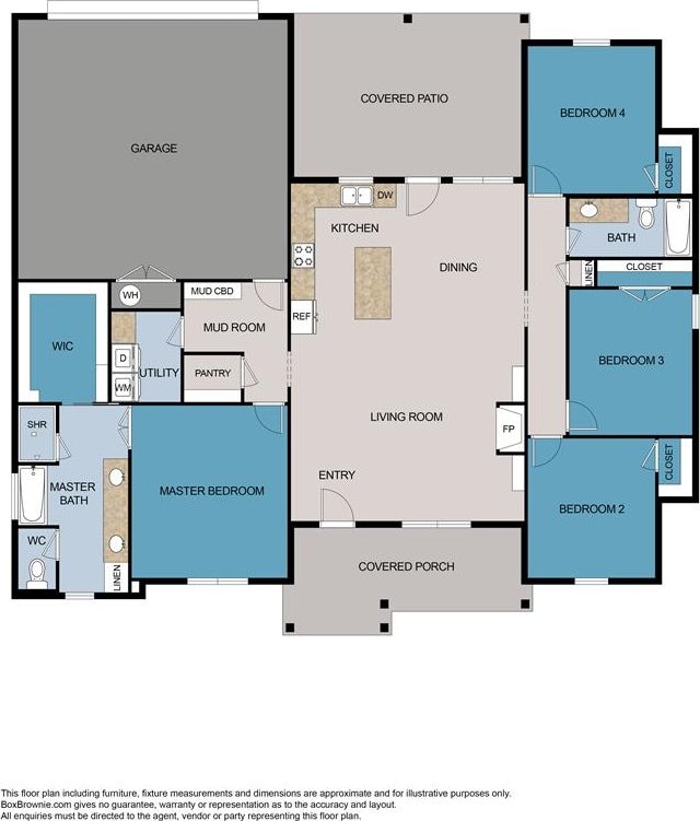 5013 Scarlet Oak Ln, San Angelo, TX 76904 - floor plan / room layout