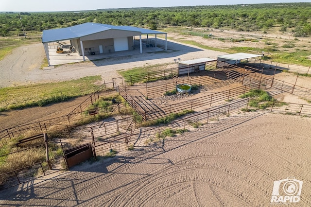 aerial view