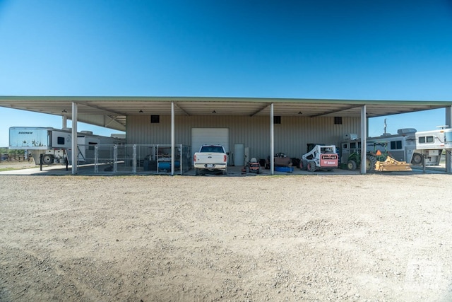 view of car parking