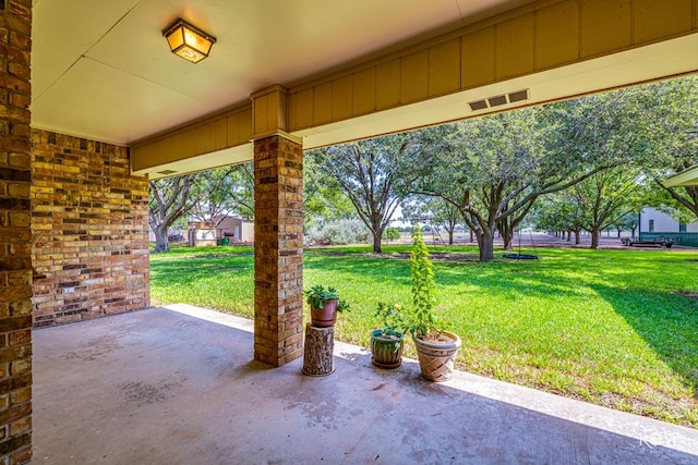 view of patio