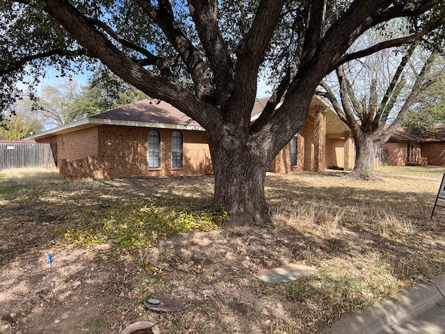 3222 Southland Blvd, San Angelo, TX 76904 - view of front of home with brick siding