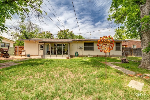 2519 Yale Ave, San Angelo, TX 76904 - rear view of house featuring a patio