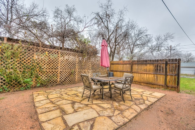 view of patio / terrace