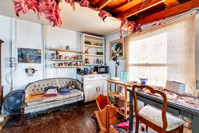 219 Bird St, San Angelo, TX 79603 - interior space featuring dark wood finished floors