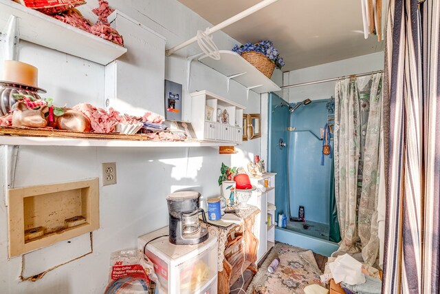 219 Bird St, San Angelo, TX 79603 - interior space with a stall shower
