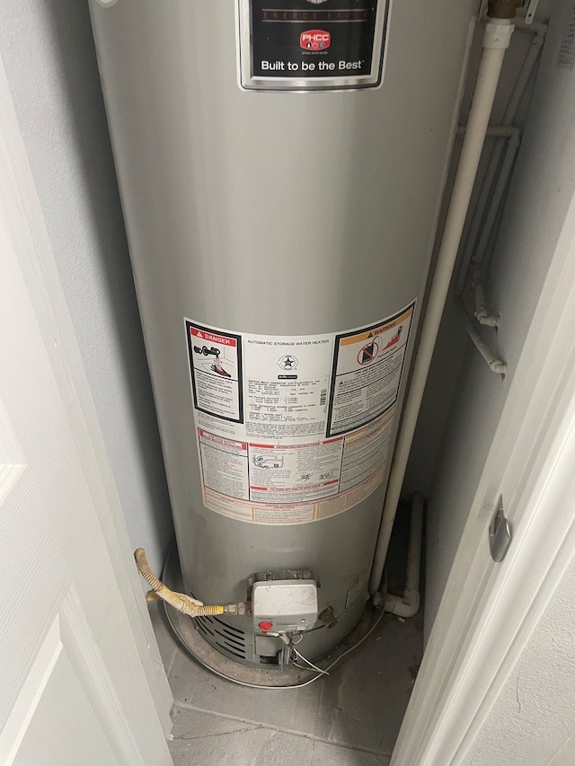 utilities with gas water heater