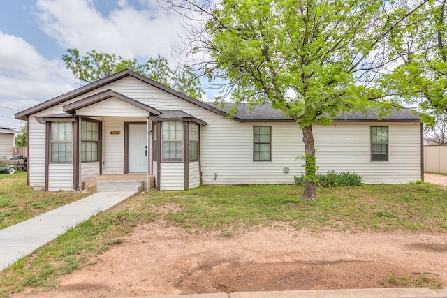 view of ranch-style house