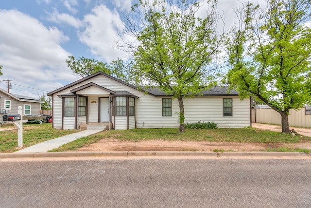 view of ranch-style house