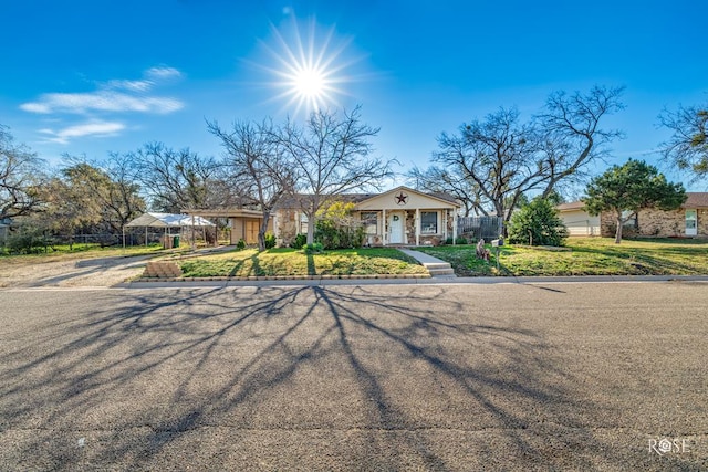 view of ranch-style house