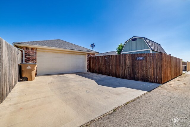 4137 Sedona Trl, San Angelo, TX 76904 - view of detached garage