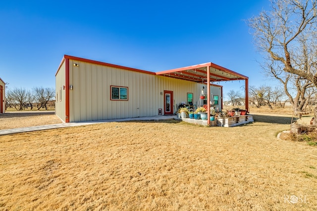 view of back of property