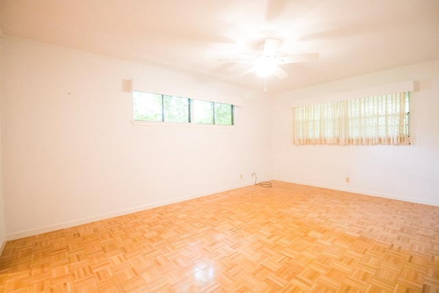 27 Yucca St, San Angelo, TX 76901 - unfurnished room featuring ceiling fan and baseboards