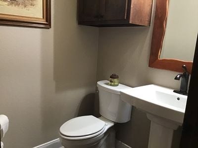 bathroom with toilet