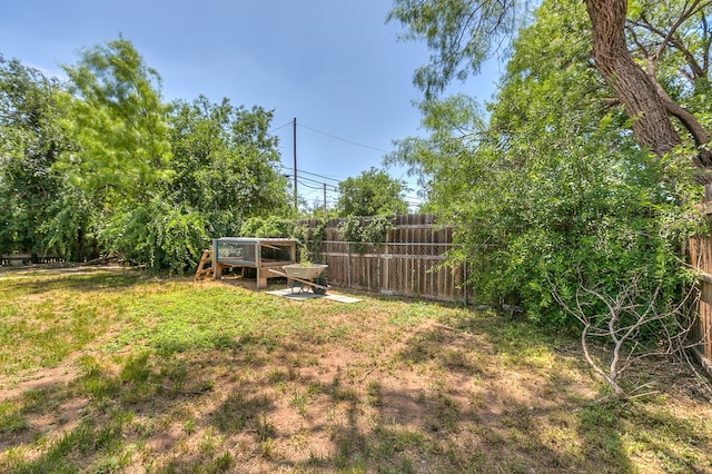419 N Emerson St, San Angelo, TX 76903 - view of yard