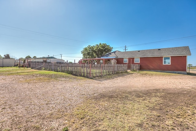 6376 Fm 380, San Angelo, TX 76905 - view of yard with dirt driveway