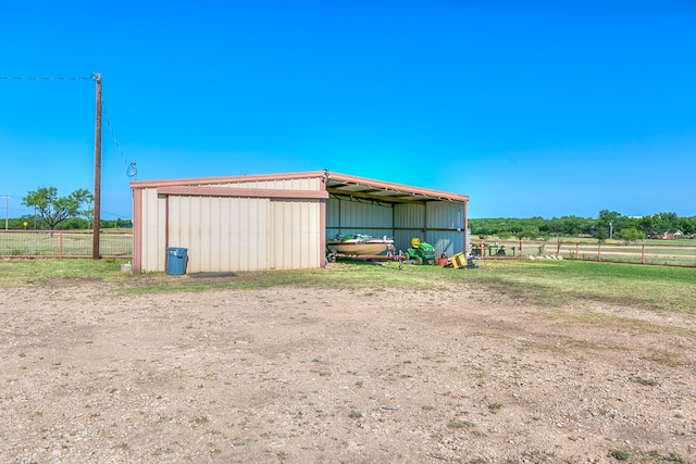 6376 Fm 380, San Angelo, TX 76905 - view of pole building with a view of rural / pastoral area