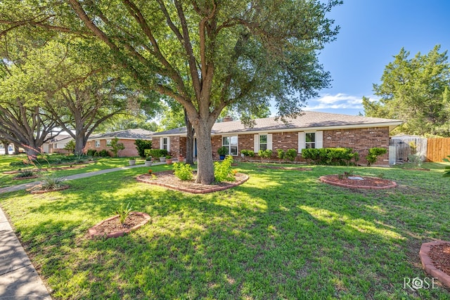 2713 Canyon Creek Dr, San Angelo, TX 76904 - single story home with brick siding