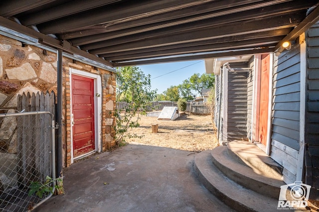 view of patio / terrace